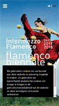 Mobile Screenshot of flamencobiennale.nl