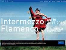 Tablet Screenshot of flamencobiennale.nl